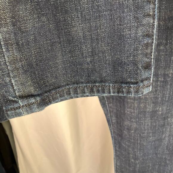 Lucky Brand 121 Heritage Slim Jeans Mens 28x32 Dark Wash Denim Mid Rise - Picture 3 of 16